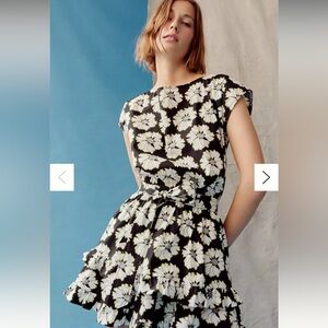 NWT Anthropologie Peter Som Mini Floral dress, size women’s large